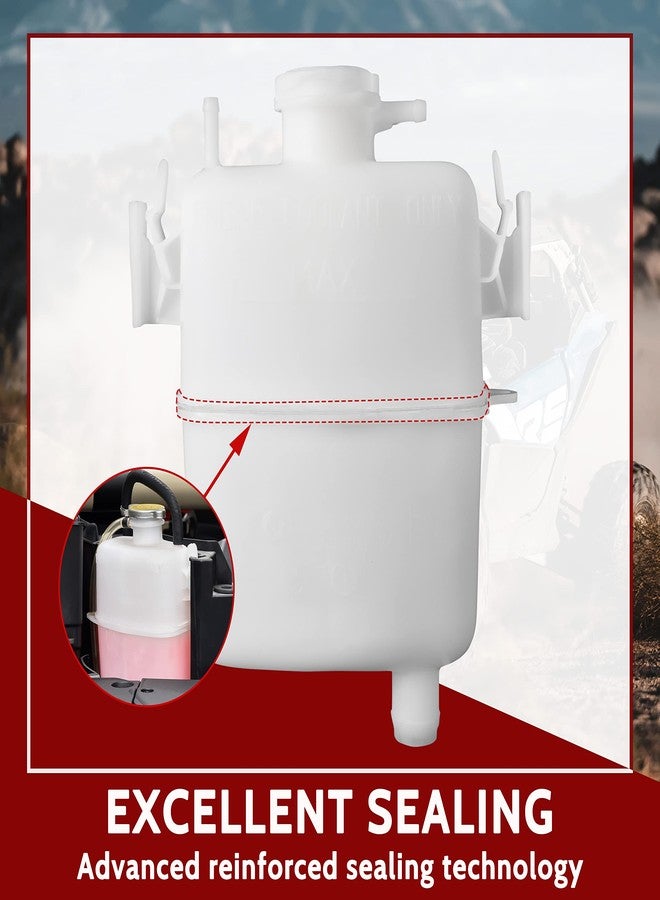 SAUTVS Coolant Tank Coolant Reservoir Tank Assembly for Can-Am Defender/Maverick Max Turbo X3 / Commander/Spyder RS RT/Traxter T MAX Accessories (Replaces OEM #709200998#709200412#709200163) - Image 4